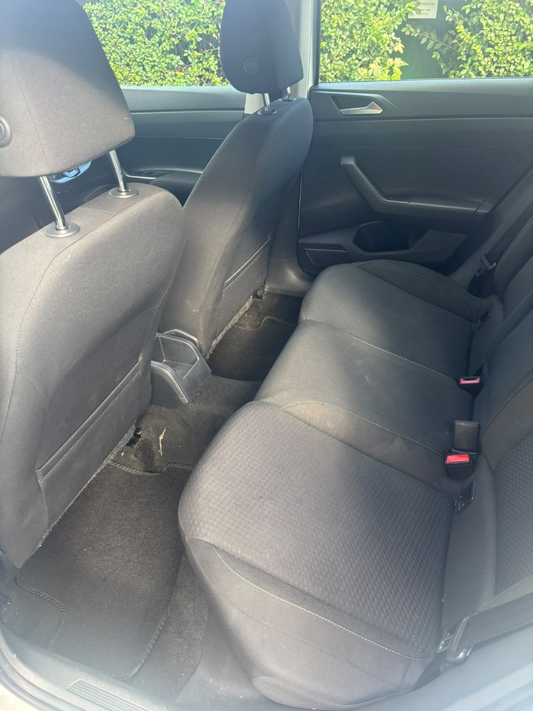 Mini Valet Before - Dirty Seats & Footwell Dust